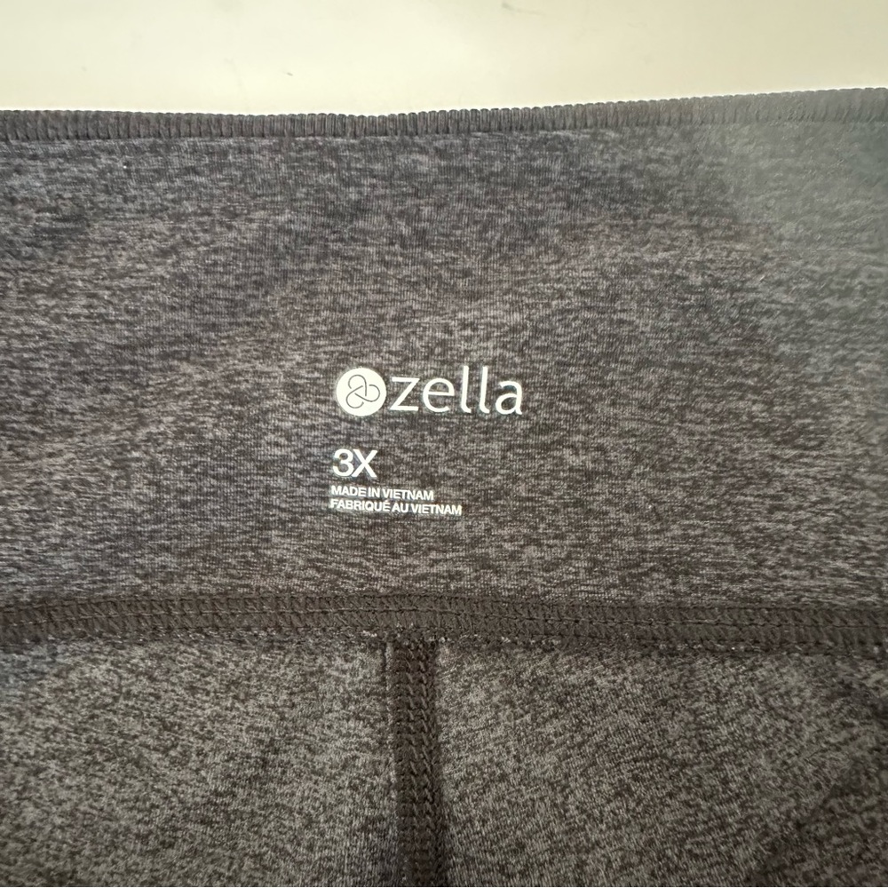 Zella Restore High Waist Soft Pocket Jogger Leggings Heather Gray Black 3X NWT - Picture 10 of 13